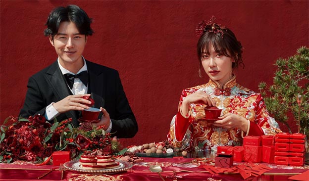 上海桔子攝影：上海婚博會預(yù)約享特惠[進展送對碗]
