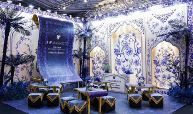 上海魯能JW萬豪侯爵酒店參展中國婚博會(huì)