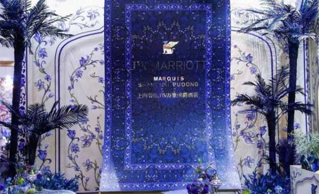 上海魯能JW萬豪侯爵酒店參展中國婚博會(huì)