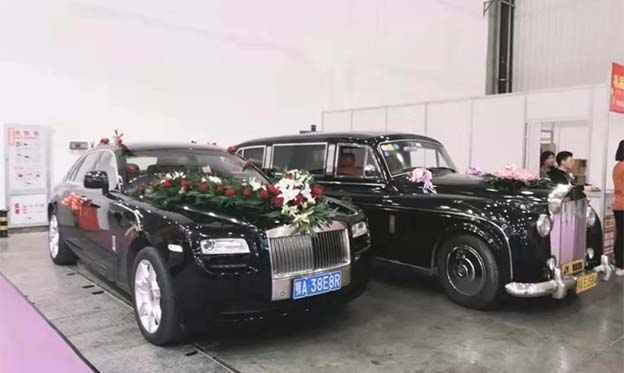 婚車品牌"京源租車"亮相武漢中國婚博會