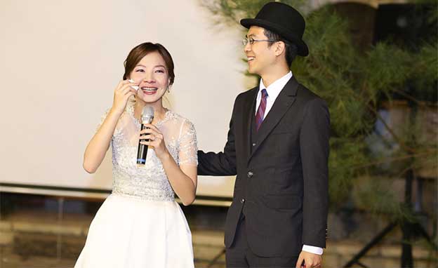 婚禮新娘致辭
