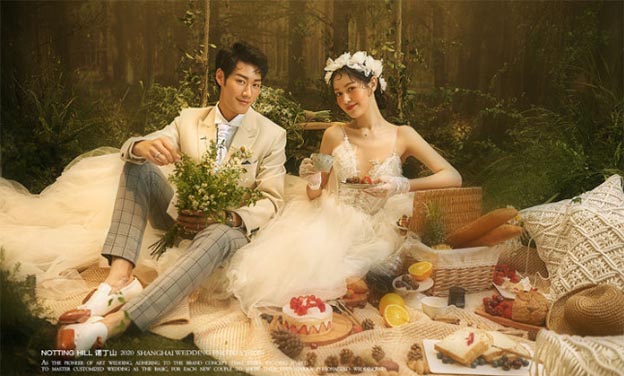 造像視覺(jué)婚紗攝影參展上?；椴?huì)[到展送風(fēng)扇]