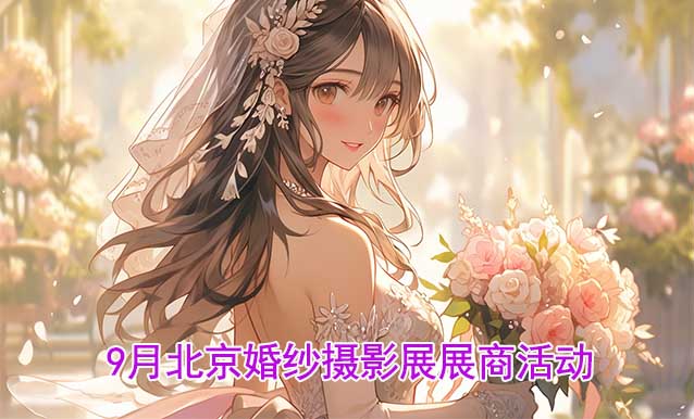 9月北京婚紗攝影展💑展商活動(訂單享福利)
