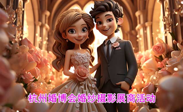 2024年3月杭州婚博會💑婚紗攝影展商活動